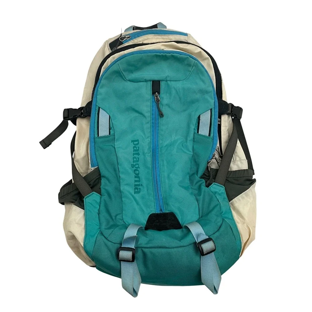 Vintage Patagonia Refugio 28L Backpack Teal Cream Hiking Travel Daypack 47910